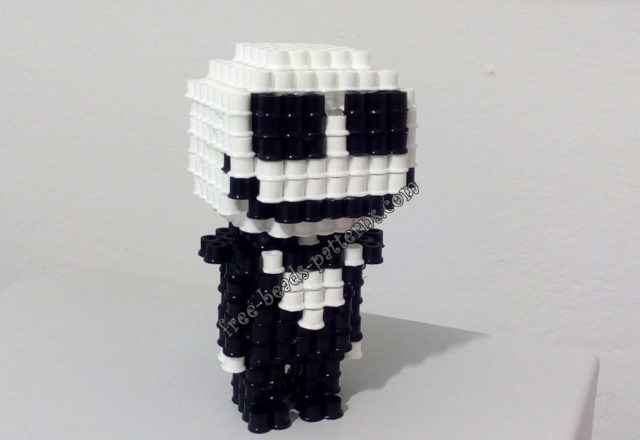 3D Halloween Hama Beads Jack Skellington Nightmare Before Christmas (2)