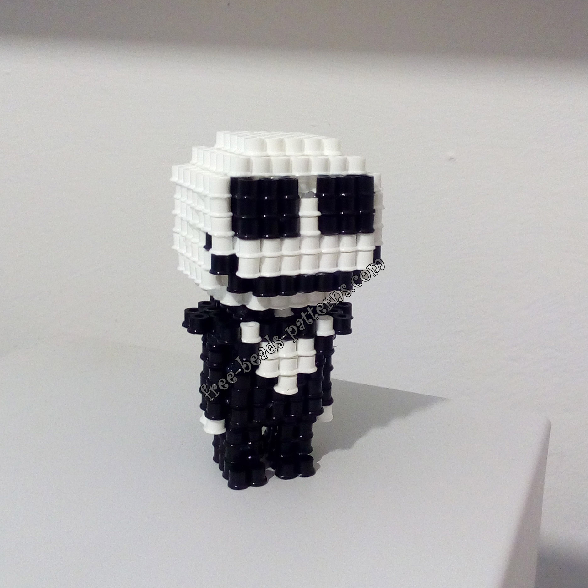 3D Halloween Hama Beads Jack Skellington Nightmare Before Christmas (2)