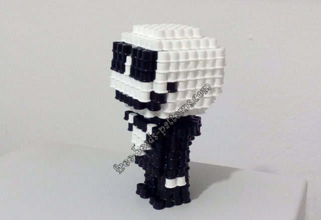 3D Halloween Hama Beads Jack Skellington Nightmare Before Christmas (3)