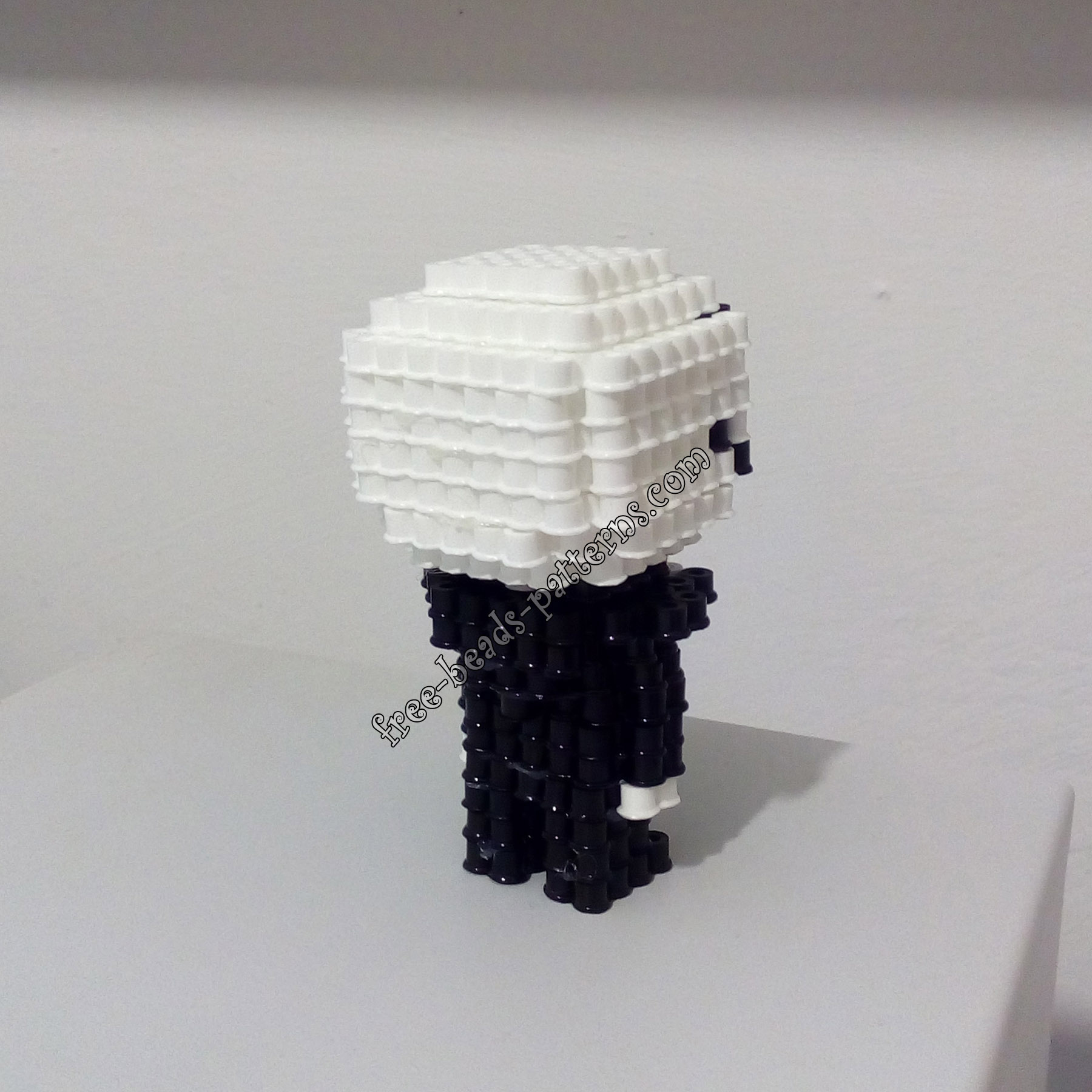 3D Halloween Hama Beads Jack Skellington Nightmare Before Christmas (4)