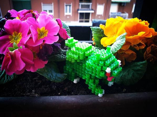 3D Hama Beads Artkal Beads Bulbasaur Jigglypuff and Dratini by Instagram Follower mikymiky2903 (1)