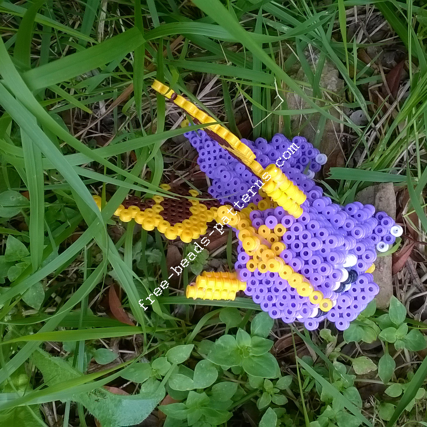 3D perler beads hama beads Spyro The Dragon PlayStation 1 (16)