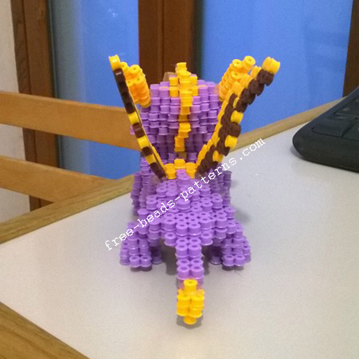 3D perler beads hama beads Spyro The Dragon PlayStation 1 (7)