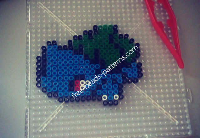 Bulbasaur beadsprite work photo