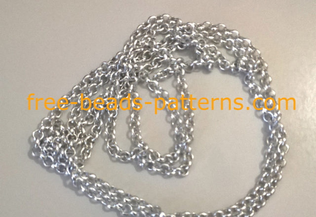 Custome jewelry chain perler beads fuse beads handmade crafts supplies photos