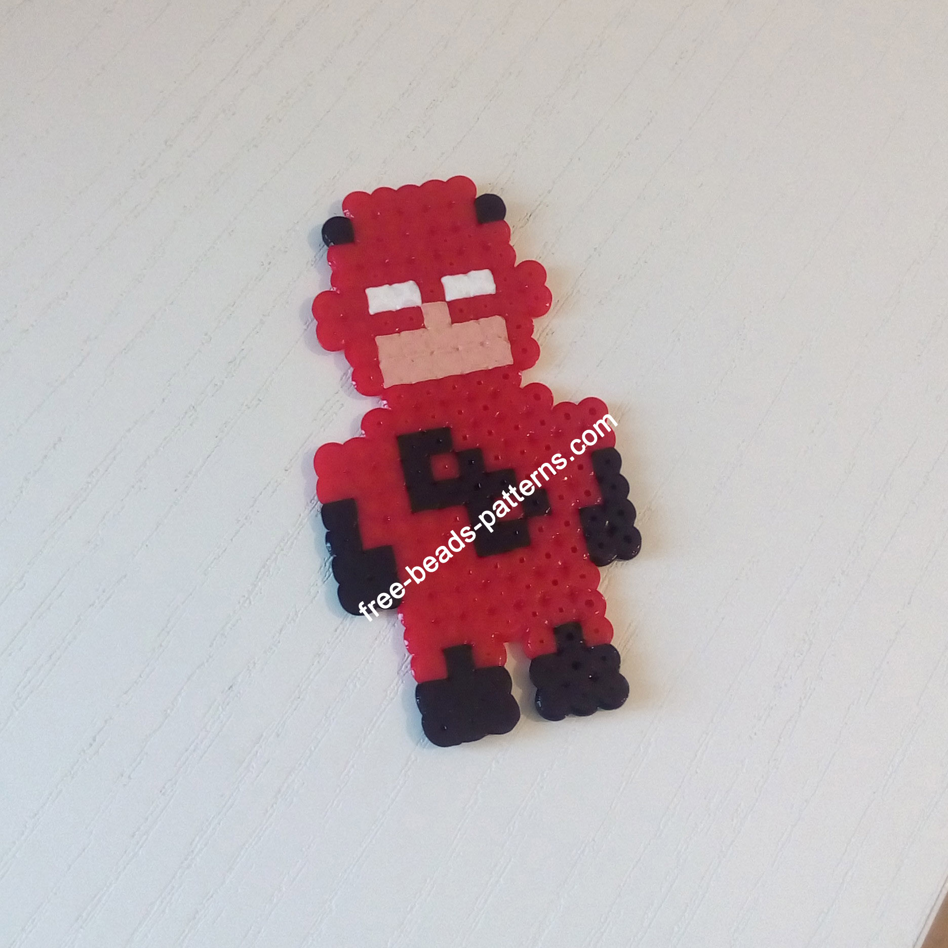 Daredevil Marvel Superhero Hama Beads Perler