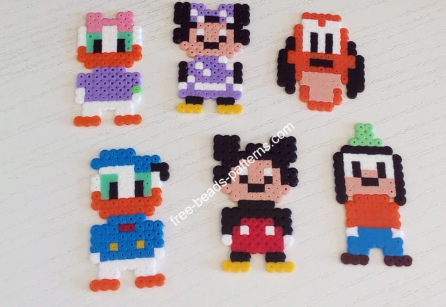 Disney Hama Beads Perler Artkal work photo