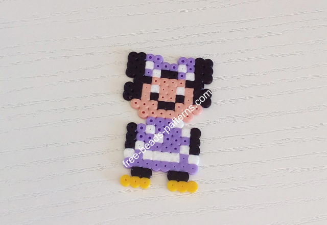 Disney Minnie Hama Beads Perler Artkal work photo