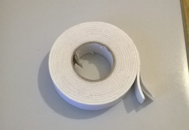 Double-sided tape for perler beads works