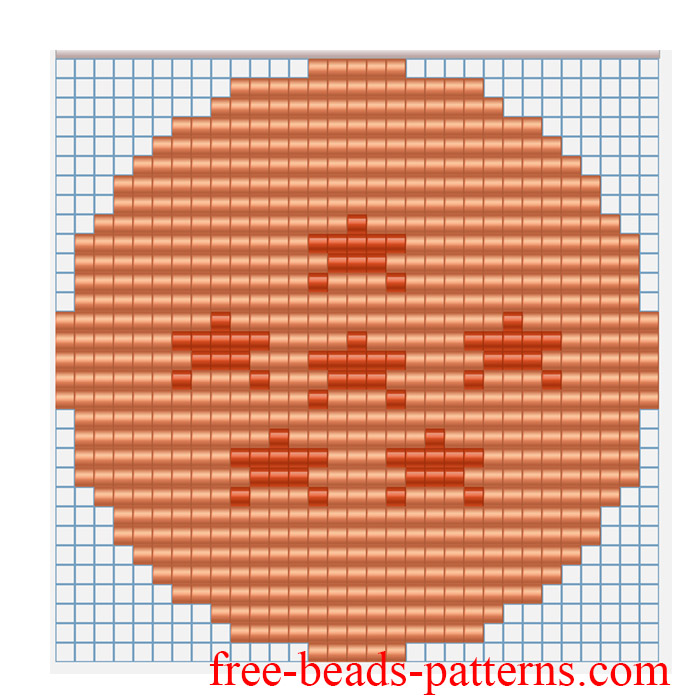 Dragon Balls free iron beads patterns for kids (6)