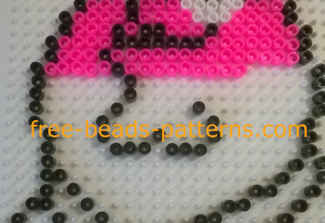 Family Guy cartoon Peter Pyssla perler beads work photos Author website user Bill (4)