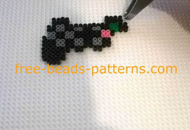 Finished work photos perler beads Hama Beads PS3 controller (2)