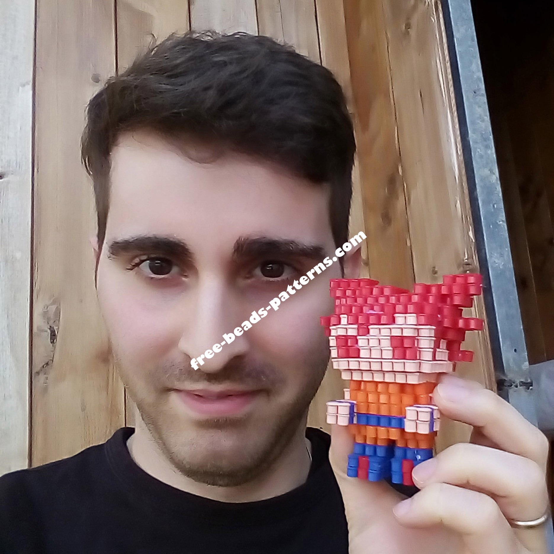 Goku Dragonball 3D Hama Beads Perler Artkal photos (7)
