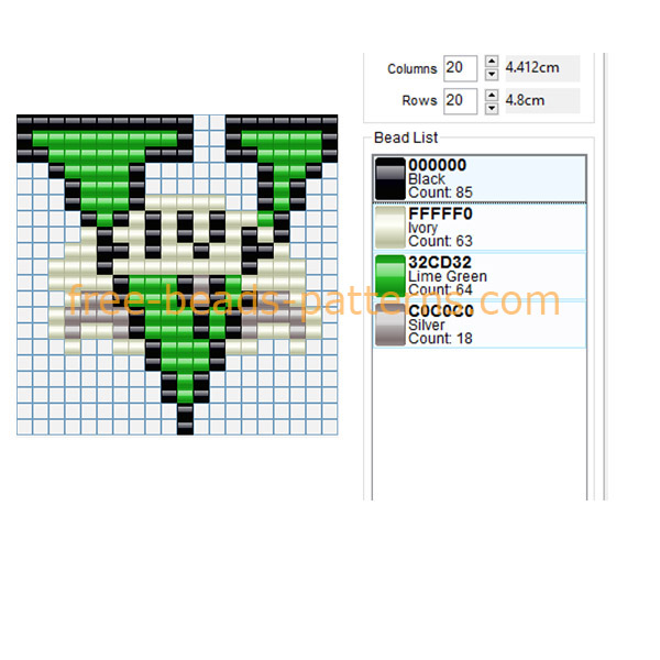 Grand Theft Auto V logo perler beads pattern free download keychain necklace boy idea