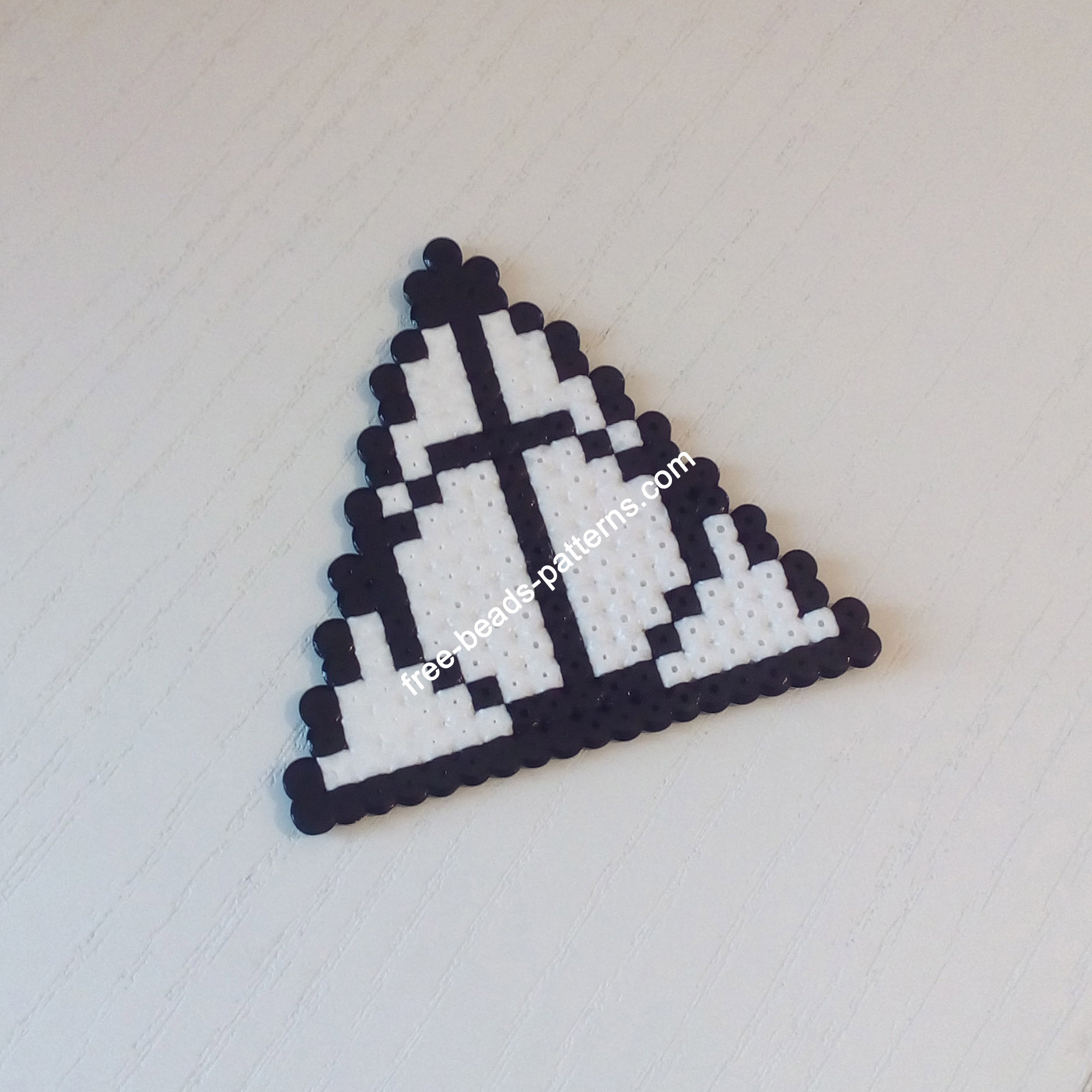 Harry Potter Deathly Hallows Perler Hama Beads Artkal