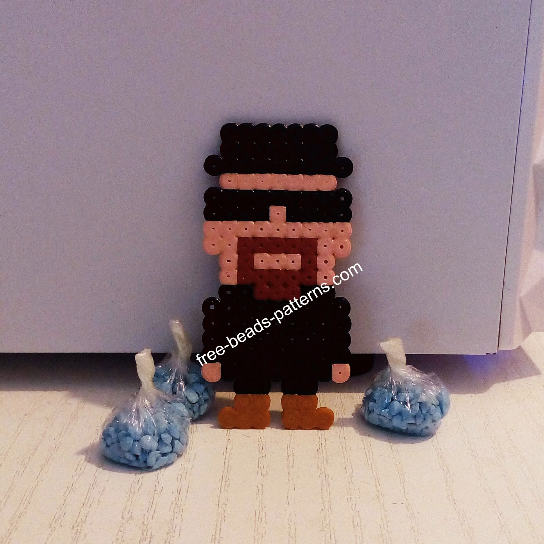 Heisenberg Breaking Bad Perler Hama Beads work photos (3)