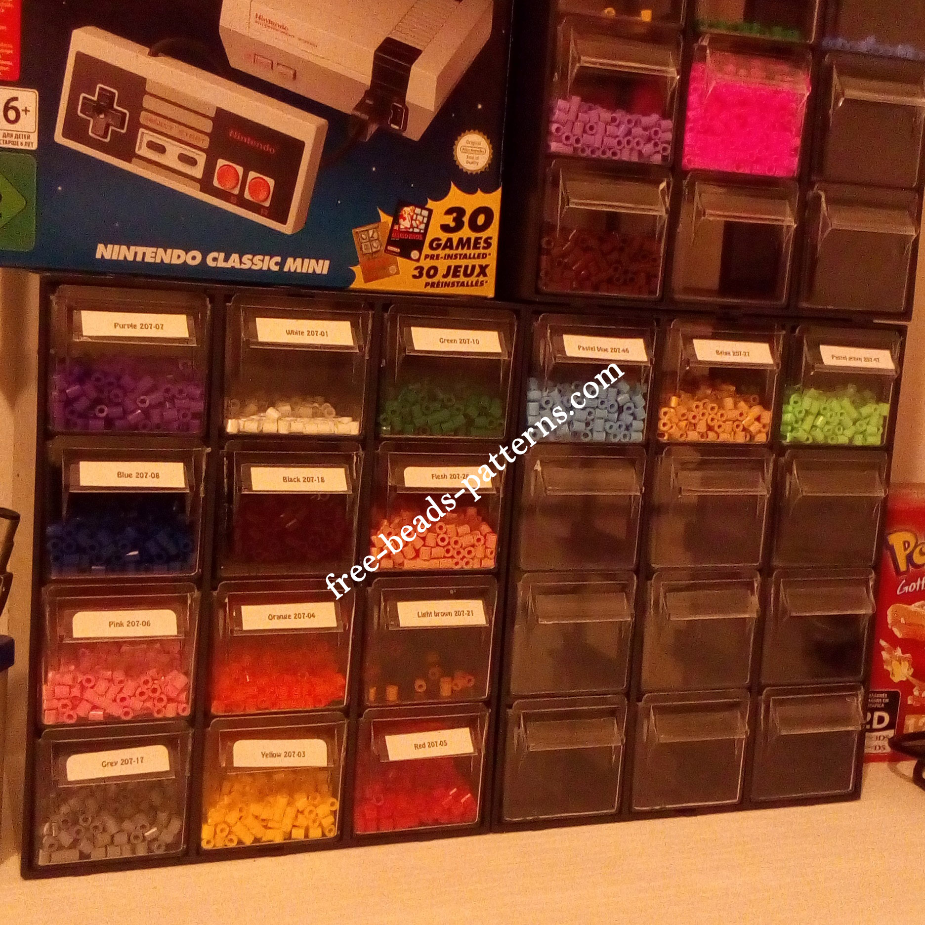 How to store my Hama Beads