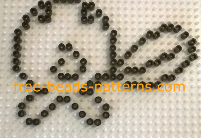 Ikea Pyssla 5mm perler beads Pokemon Poliwag work photos Author Bill (1)
