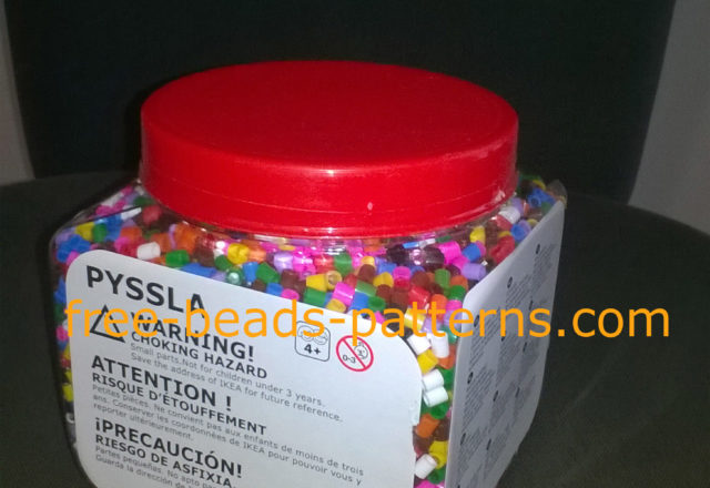 Ikea Pyssla beads for children over 4 years old 5 mm perler beads photos (1)