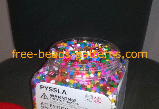 Ikea Pyssla beads for children over 4 years old 5 mm perler beads photos (2)