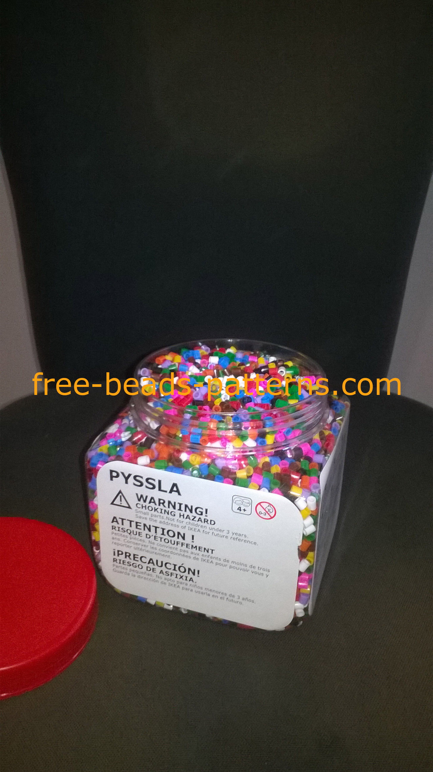 Ikea Pyssla beads for children over 4 years old 5 mm perler beads photos (2)
