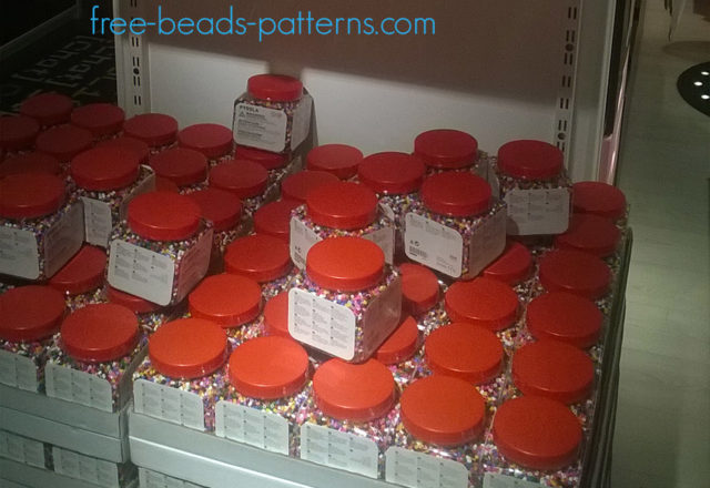 Ikea Pyssla perler beads for children supplies