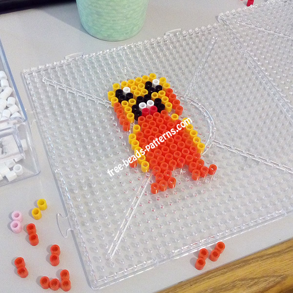 Jake and Finn Adventure Time perler beads work photos (1)