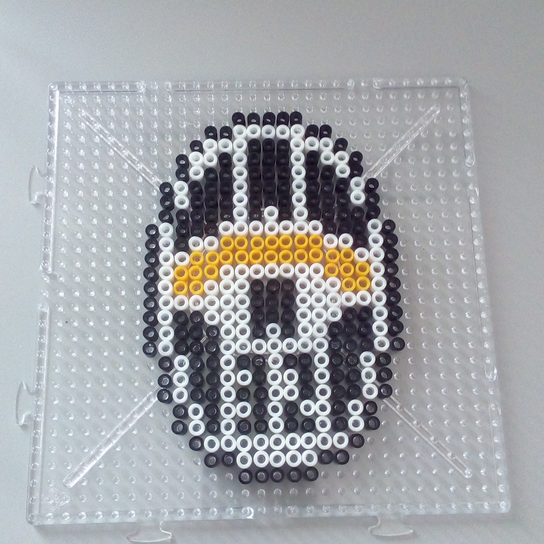 Juventus 32 perler beads work photo author Bill (1)