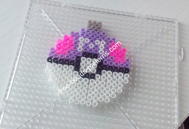 Masterball Christmas Ball Hama Beads Perler Pyssla