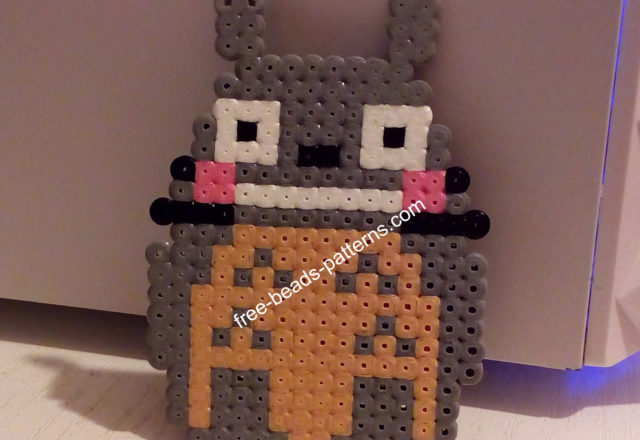 My Neighbor Totoro Hama Beads work photos (3)