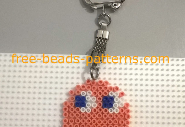 Pacman enemy Pinky work photo fuse beads author site user Bill (5)