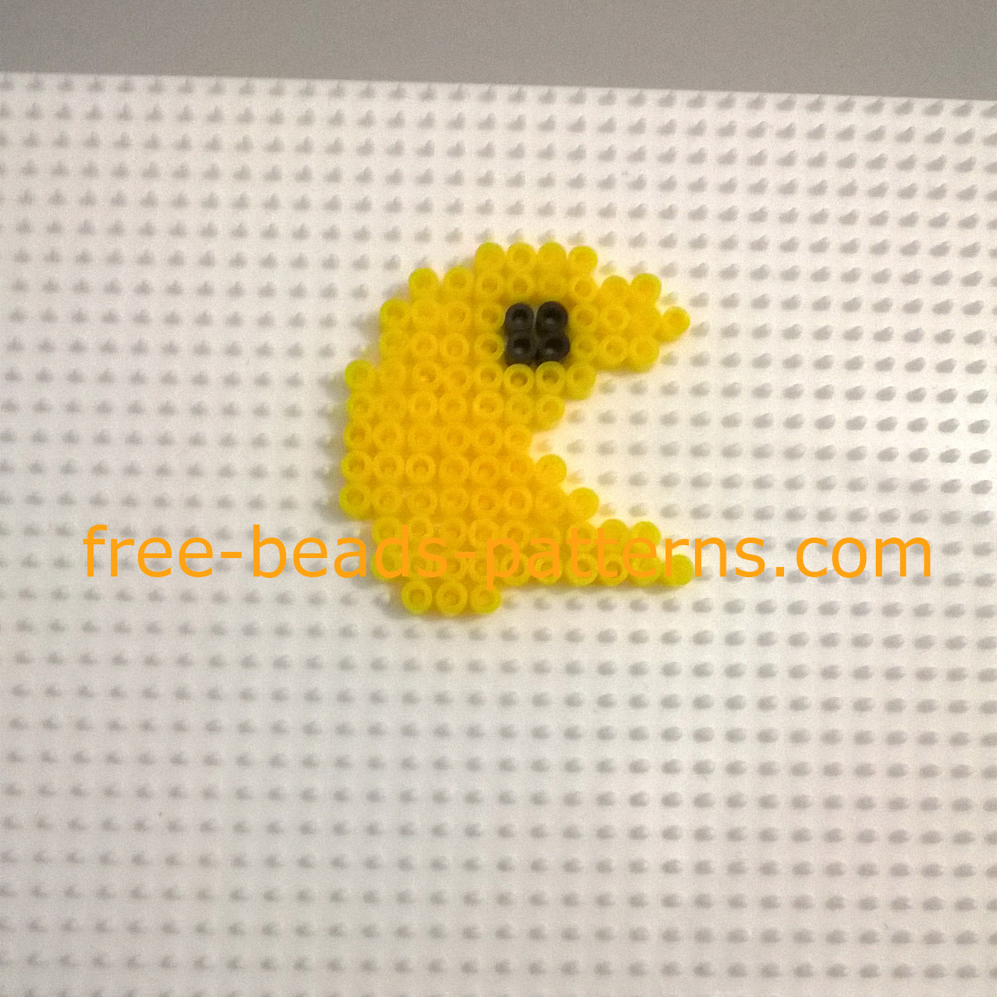 Pacman keychain work photos Hama Beads author site user Bill (3)