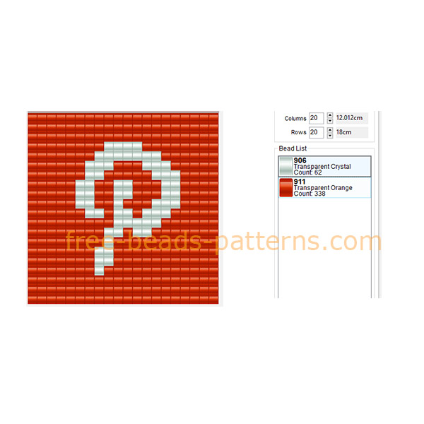 Pinterest logo free iron beads perler beads fuse beads pattern design