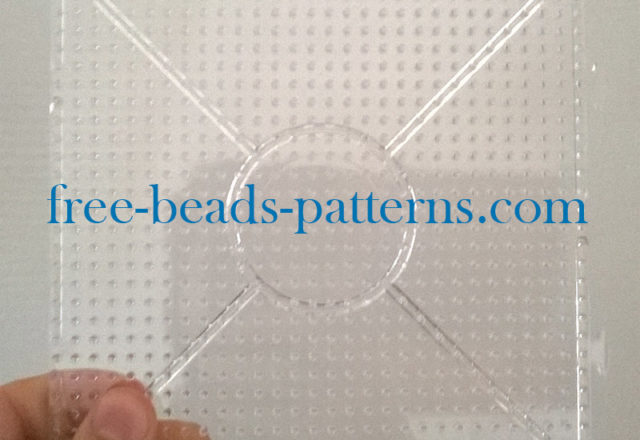 PlayBox midi iron beads glue beads square pegboard photo