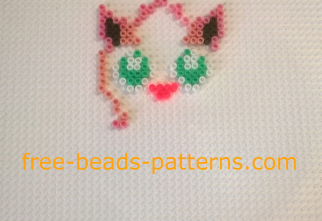 Pokemon Jigglypuff Hama Beads perler beads photos author Website User Bill (2)