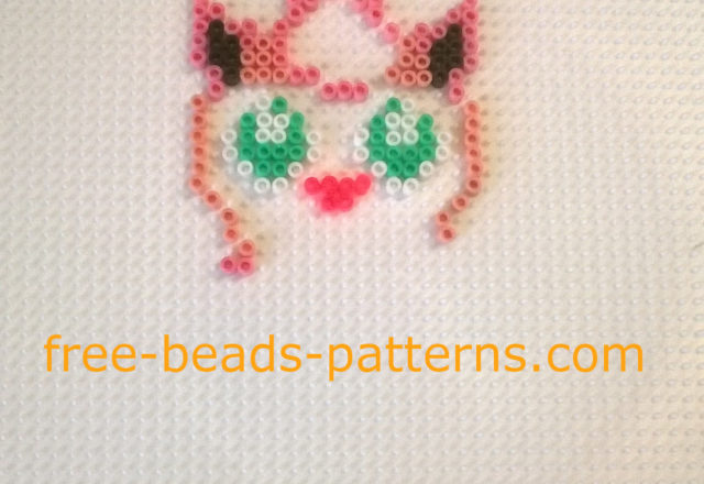 Pokemon Jigglypuff Hama Beads perler beads photos author Website User Bill (3)