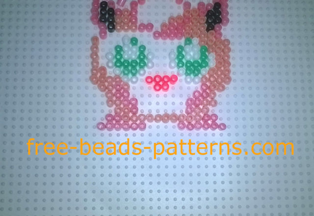 Pokemon Jigglypuff Hama Beads perler beads photos author Website User Bill (4)