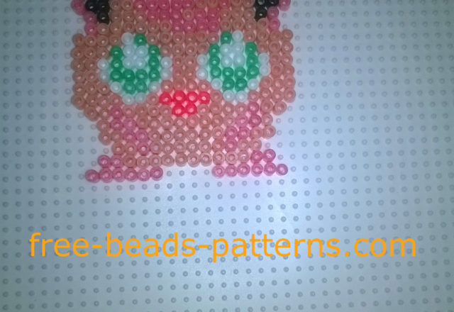 Pokemon Jigglypuff Hama Beads perler beads photos author Website User Bill (8)