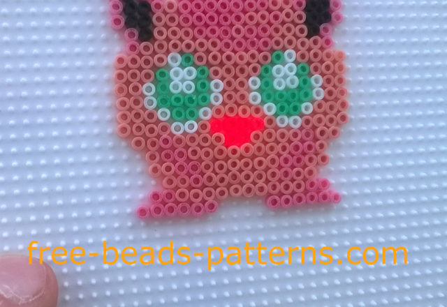 Pokemon Jigglypuff Hama Beads perler beads photos author Website User Bill (9)