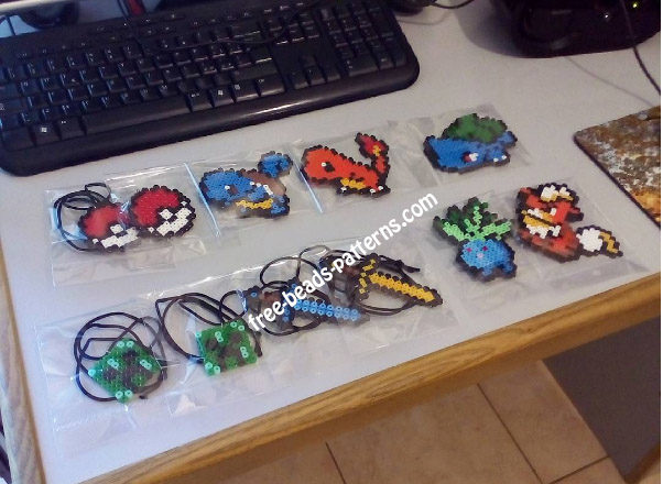 Pokemon and Minecraft perler beads works (2)