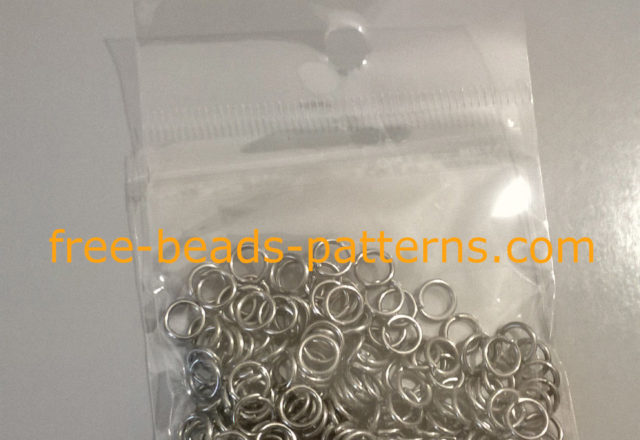 Small metal rings perler beads fuse beads handmade crafts supplies photos