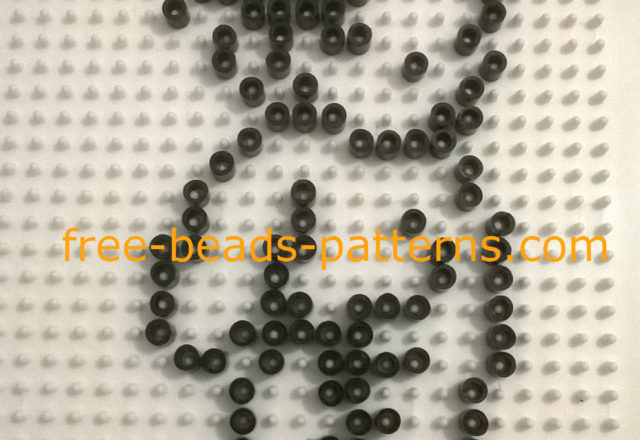 Solid Snake perler beads Ikea Pyssla 5 mm work photos Author Bill (1)