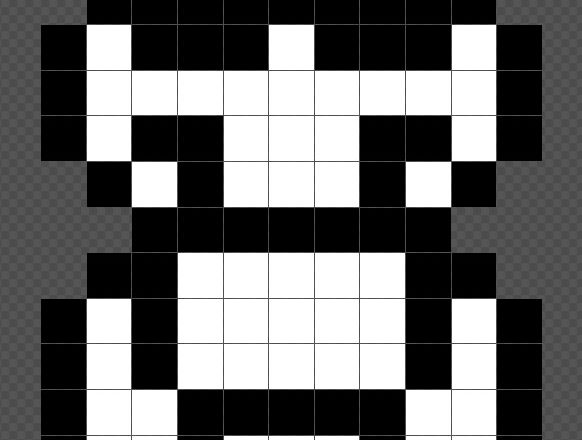 Stormtrooper free Star Wars Hama Beads design 11x19