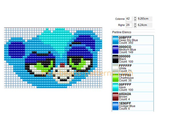 Sunil Nevla Littlest Pet Shop face free perler beads Hama Beads pattern