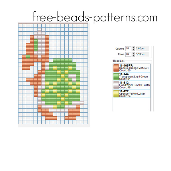 Super Mario Bros turtles Koopa Troopas free Hama Beads Pyssla perler beads pattern design