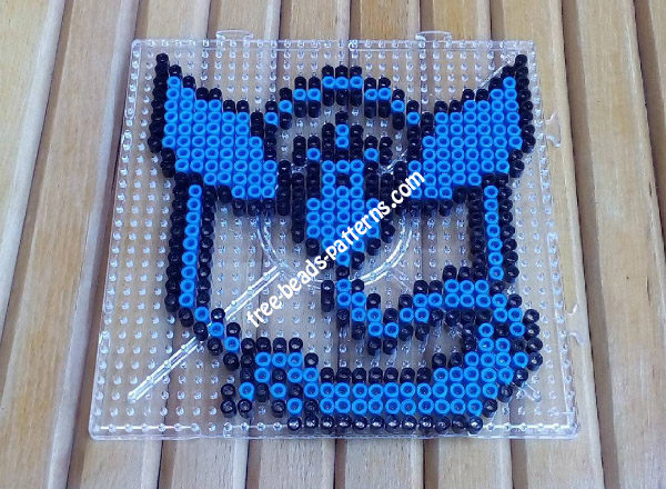 Team Mystic Pokemon Go hama beads work photo