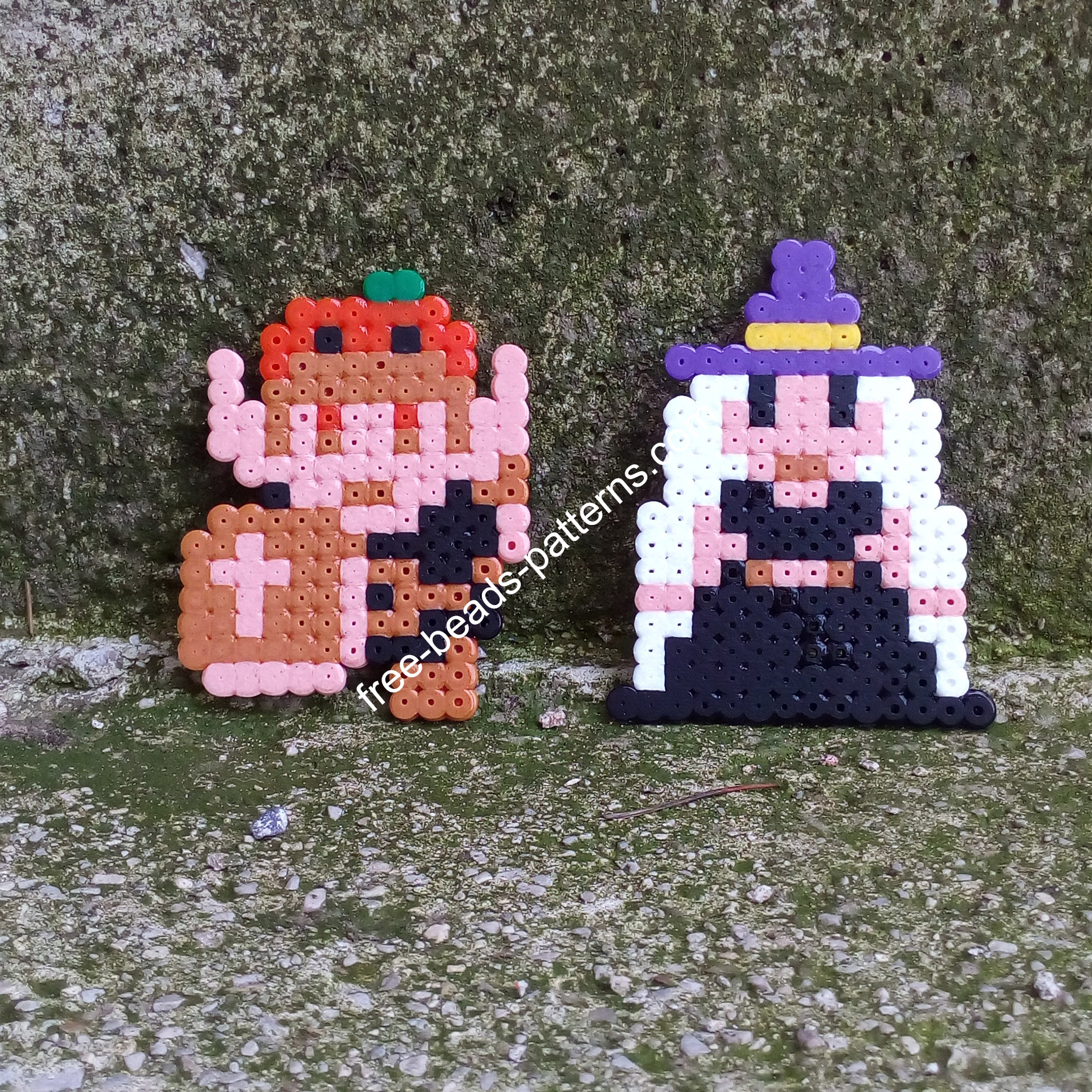 The Legend Of Zelda Halloween mashup made with Hama Beads (5)