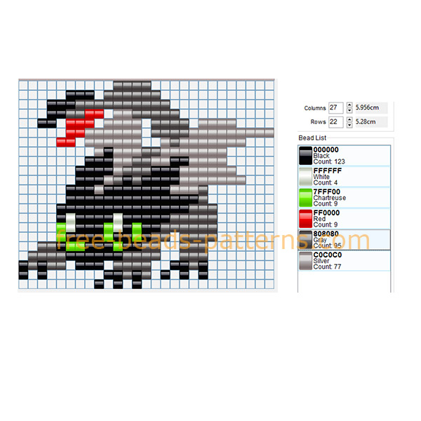 Toothless Dragon Trainer How To Train Your Dragon perler beads Hama Beads pattern