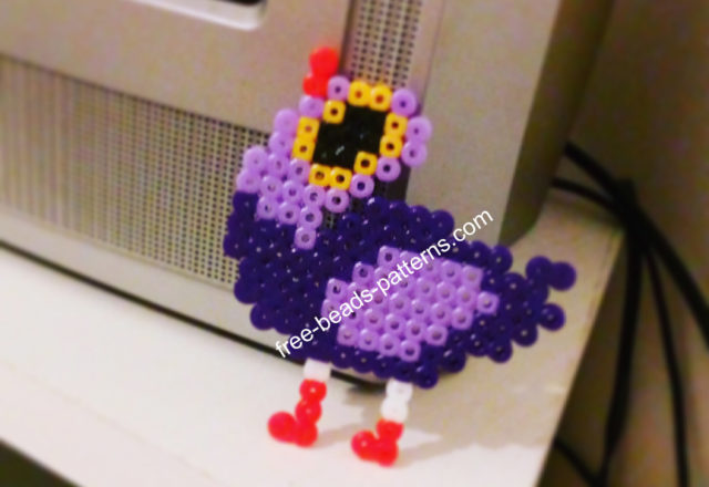 Trash Doves Dove Perler Hama Beads Artkal work photos (3)